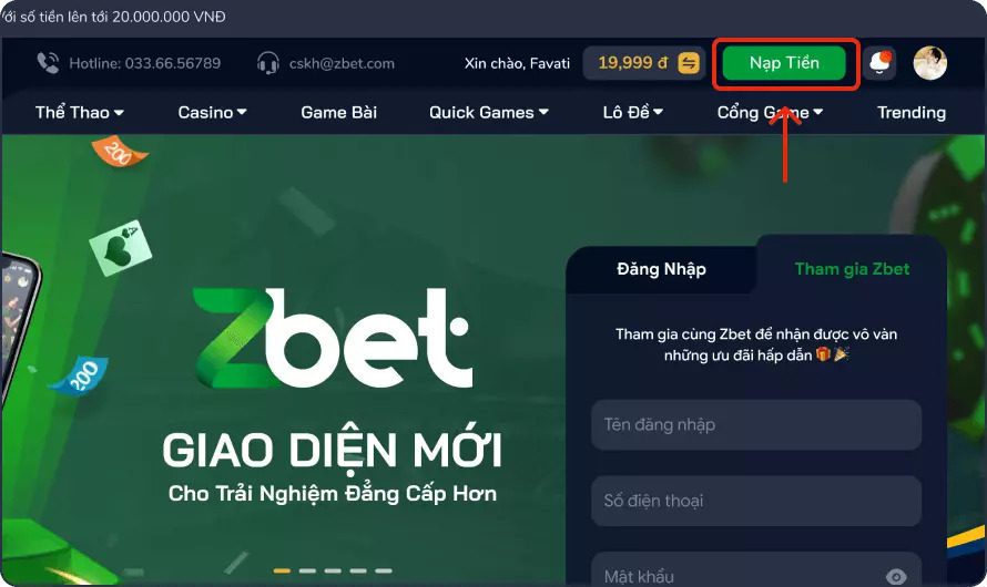 Giới thiệu về nhà cái Zbet