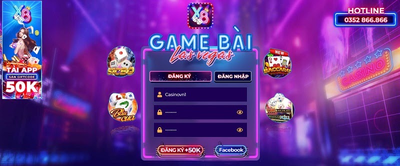 Giới thiệu tổng quát cổng game bài X8Club
