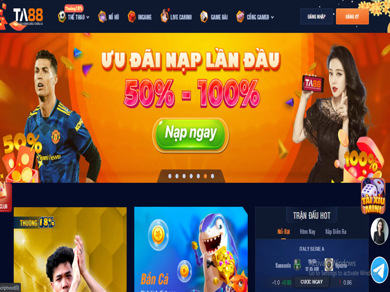 Giới thiệu tổng quan nhà cái uy tín TA88