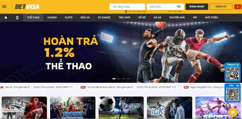 Cách đăng ký/đăng nhập nhà cái Betvisa