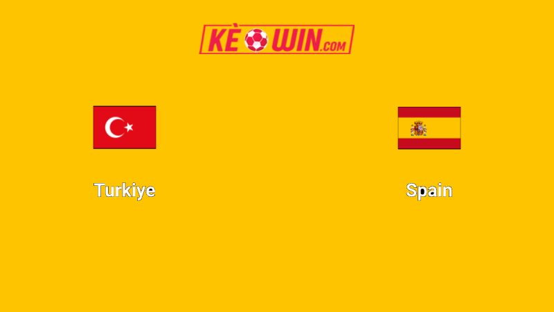 Thổ Nhĩ Kỳ vs Tây Ban Nha – Kèo bóng đá 01h45 08/09/2025 – Vòng loại World Cup 2026